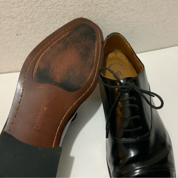 Florsheim dress shoes men lace up memory foam size 13D